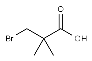 3-BROMO-2,2-DIMETHYLPROPIONIC ACID Structure