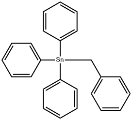 benzyltriphenyltin Structure