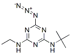 2-Azido-4-[(1,1-dimethylethyl)amino]-6-(ethylamino)-1,3,5-triazine Structure