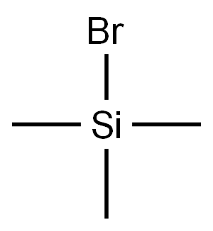 Bromotrimethylsilane Structure