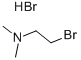 B-DIMETHYLAMINOETHYL BROMIDE HYDROBROMIDE Structure