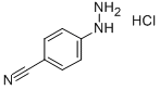 4-Cyanophenylhydrazine hydrochloride Structure