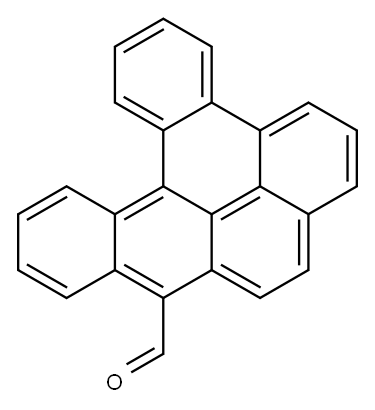 Dibenzo[def,p]chrysene-10-carbaldehyde Structure