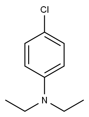 N-(4-chlorophenyl)-N,N-diethylamine Structure