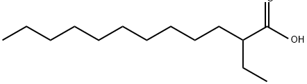 2-ethyldodecanoic acid Structure
