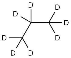 PROPANE-D8 Structure