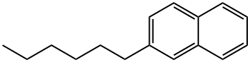 2-Hexylnaphthalene Structure