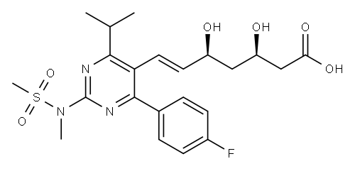 Rosuvastatin Structure