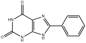 8-Phenyl-1H-purine-2,6(3H,7H)-dione Structure