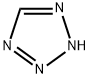 テトラゾール 化学構造式