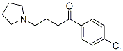 1-(4-chlorophenyl)-4-pyrrolidin-1-yl-butan-1-one Structure