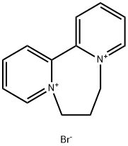 7,8-DIHYDRO-6H-DIPYRIDO[1,2-A:2',1'-C][1,4]DIAZEPINEDIIUM DIBROMIDE Structure