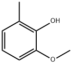 2-Methoxy-6-methylphenol Structure