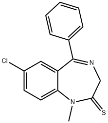 Sulazepam Structure