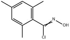 BenzenecarboxiMidoyl chloride, N-hydroxy-2,4,6-triMethyl- Structure