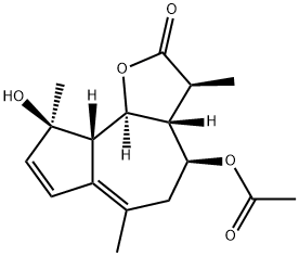 [3S-(3alpha,3aalpha,4alpha,9alpha,9aalpha,9bbeta)]-3a,4,5,9,9a,9b-hexahydro-9-hydroxy-3,6,9-trimethyl-2-oxoazuleno[4,5-b]-3H-furan-4-yl acetate
