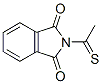 1H-Isoindole-1,3(2H)-dione,  2-(1-thioxoethyl)- Structure