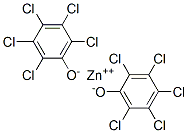 zinc bis(pentachlorophenolate) Structure