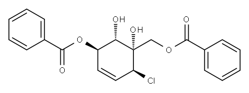 (1S,6α)-1-(Benzoyloxy)methyl-6-chloro-4-cyclohexene-1β,2β,3α-triol 3-benzoate|(1S,6α)-1-(Benzoyloxy)methyl-6-chloro-4-cyclohexene-1β,2β,3α-triol 3-benzoate