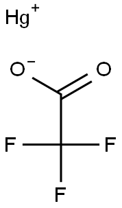 mercury(1+) trifluoroacetate Structure
