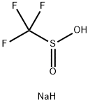 三氟代甲烷亚磺酸钠 结构式