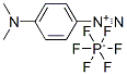 4-(dimethylamino)benzenediazonium hexafluorophosphate Structure