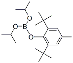 Bis(isopropyloxy)[[2,6-bis(1,1-dimethylethyl)-4-methylphenyl]oxy]borane Structure