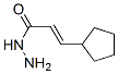 Cyclopentaneacrylic  acid,  hydrazide  (7CI,8CI) Structure