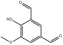 4-hydroxy-5-methoxyisophthalaldehyde Structure