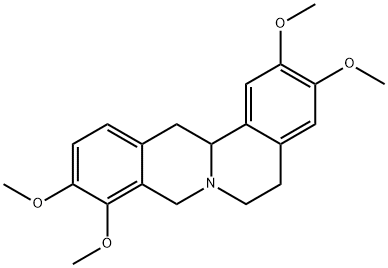rac-(13aR*)-5,8,13,13a-テトラヒドロ-2,3,9,10-テトラメトキシ-6H-ジベンゾ[a,g]キノリジン