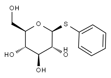 PHENYL-BETA-D-THIOGLUCOPYRANOSIDE Structure