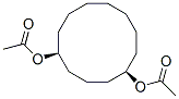 1,5-Cyclododecanediol, diacetate, cis- 结构式