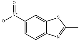 2-METHYL-6-NITROBENZOTHIAZOLE Structure