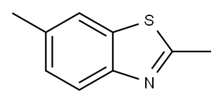 2,6-dimethylbenzothiazole Structure