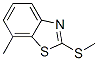 Benzothiazole, 7-methyl-2-(methylthio)- (7CI,8CI) Structure
