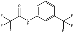 AcetaMide, 2,2,2-trifluoro-N-[3-(trifluoroMethyl)phenyl]- Structure