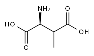 (2S)-2-amino-3-methyl-butanedioic acid Structure