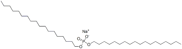 sodium dioctadecyl phosphate Structure