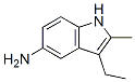 3-ethyl-2-methyl-1H-indol-5-amine Structure
