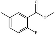 2-氟-5-甲基苯甲酸甲酯 结构式