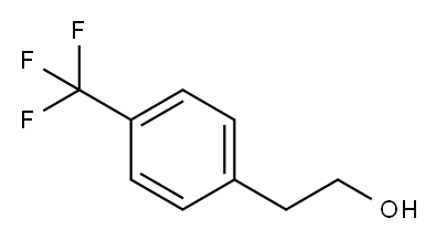 4-(TRIFLUOROMETHYL)PHENETHYL  ALCOHOL Structure