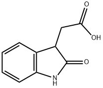 2-oxindole-3-acetic acid Structure