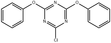 2,4-Diphenoxy-6-chloro-1,3,5-triazine Structure