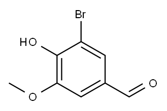 5-溴香兰素, 2973-76-4, 结构式