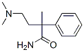 4-(Dimethylamino)-2-methyl-2-phenylbutyramide Structure