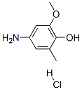 4-amino-6-methoxy-o-cresol hydrochloride Structure