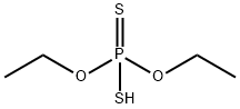 二硫代磷酸二乙酯, 298-06-6, 结构式