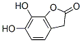6,7-Dihydroxycoumaranone Structure