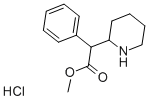 盐酸哌甲酯, 298-59-9, 结构式