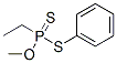 Ethyldithiophosphonic acid O-methyl S-phenyl ester Structure